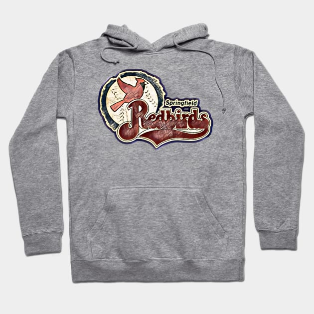 Springfield Redbirds Baseball Hoodie by Kitta’s Shop
